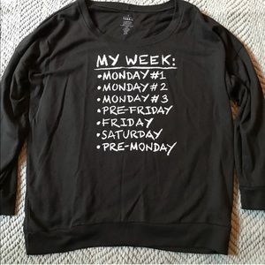 Torrid My week sweater